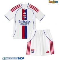 Maglie da calcio Olympique Lyonnais Prima Maglia Bambino 2025-26 Manica Corta (+ Pantaloni corti)